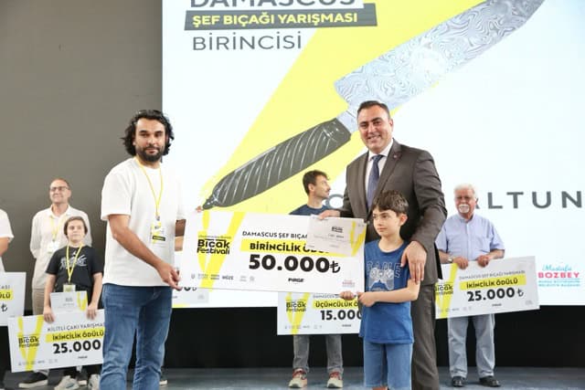 Bıçağın ustaları ödüllendirildi