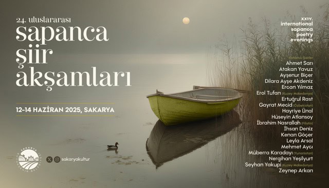 24’üncü Uluslararası Sapanca Şiir Akşamları başlıyor