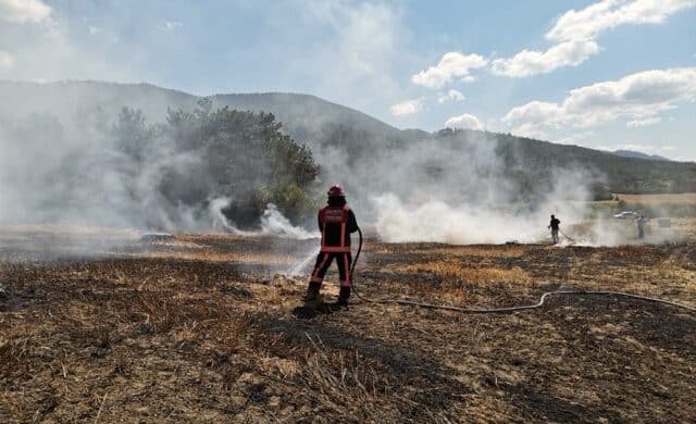 Ateş savaşçılarının zorlu 4 günü