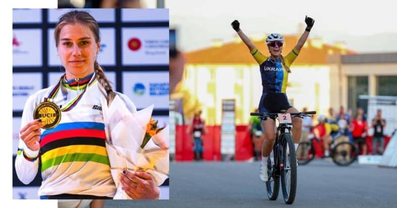 Dünya Şampiyonu bisikletçi Mariia Sukhopalova Sakarya Büyükşehir’de