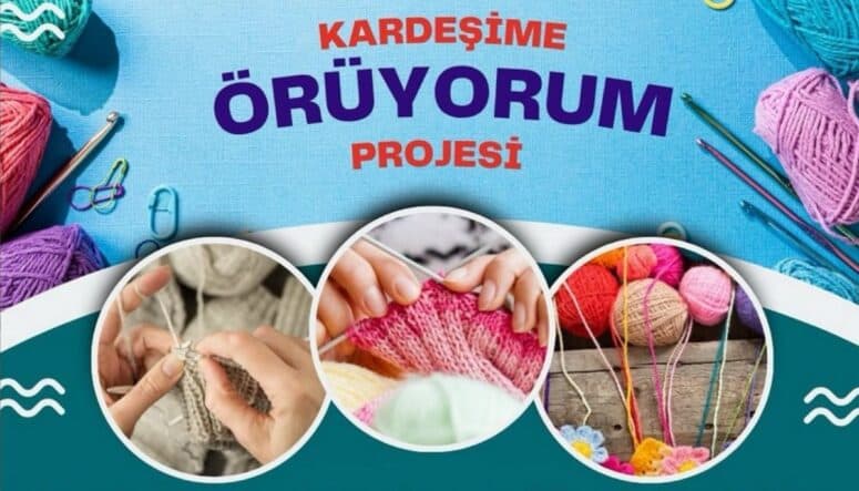 ÇOMÜ’den köy okullarındaki miniklere sımsıcak proje