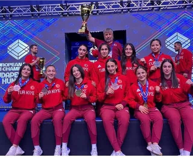 Dahi kadın sporcular, Avrupa şampiyonu.
