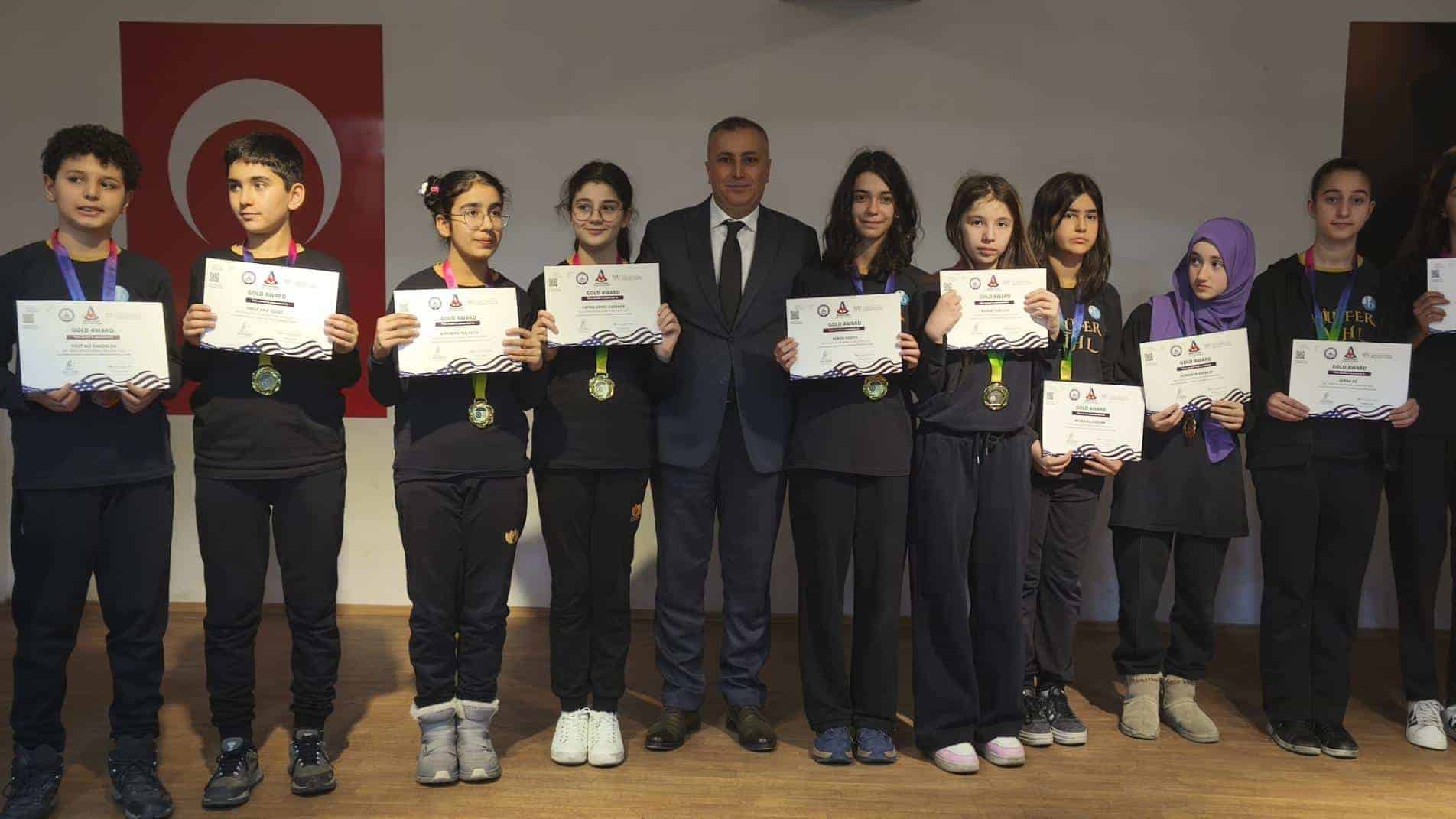 Nilüfer Anadolu İmam Hatip Lisesi Öğrencileri Uluslararası Matematik Olimpiyatında 73 Madalya Kazandı
